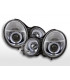 Fari - Angel Eye Mercedes Classe E tipo W210 99-01 faro cromato per la guida