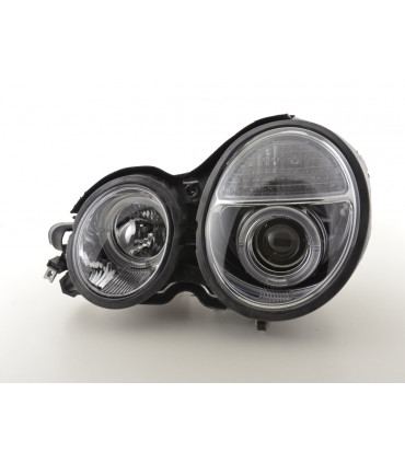Fari - Angel Eye Mercedes Classe E tipo W210 99-01 faro cromato per la guida