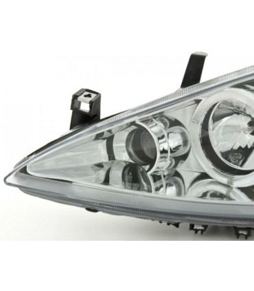 Fari anteriori - Peugeot 307 01-06 faro anteriore cromato...