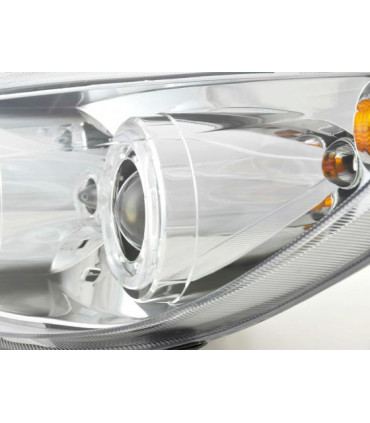 Fari anteriori - Peugeot 307 01-06 faro anteriore cromato...