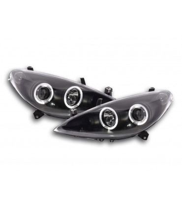 Fari - Faro anteriore Peugeot 307 01-06 nero...