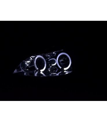 Fari - Renault Clio tipo R 05- faro anteriore cromato per guida a destra…