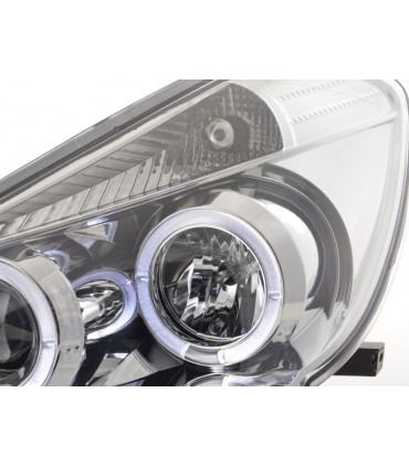Phares - Phare avant Renault Clio type R 05- chromé pour conduite à droite…