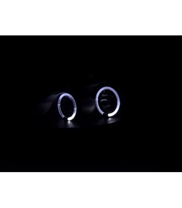 Fari - Set di fari Renault Clio tipo R 05 - neri solo per la guida