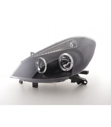 Fari - Set di fari Renault Clio tipo R 05 - neri solo per la guida