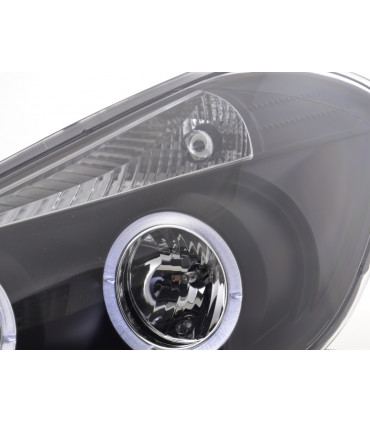Fari - Set di fari Renault Clio tipo R 05 - neri solo per la guida