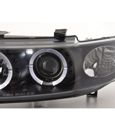Phares - Jeu de phares Seat Leon / Toledo type 1M 97-05 noir…