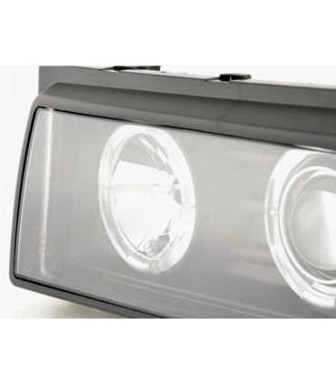 Fari - VW Corrado tipo 53i set fari 1987-1995 nero...