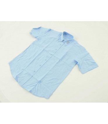 Abbigliamento - Camicia business FK a maniche corte tg 41 in cotone blu…