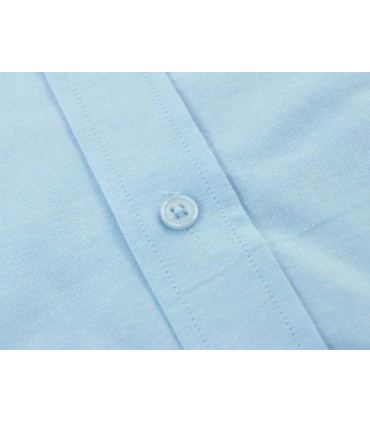 Abbigliamento - Camicia business FK a maniche corte tg 41 in cotone blu…
