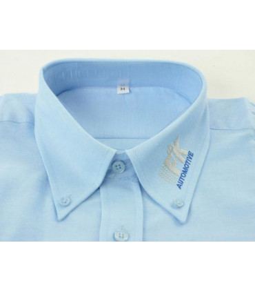 Abbigliamento - Camicia business FK a maniche corte tg 41 in cotone blu…