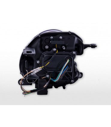 Fari - Kit fari allo xeno Luce di posizione LED Mini Cooper R55 R56 06-12 nero…