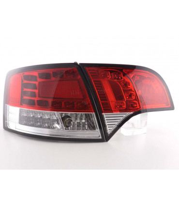 Fanali posteriori - Audi A4 Kit fanali posteriori a LED tipo 8E 04-08 rosso /