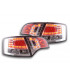 Fanali posteriori - Audi A4 Kit fanali posteriori posteriori a LED tipo 8E 04-08 cromato...