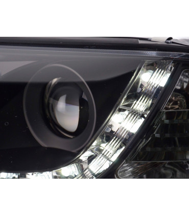 Fari - Luce diurna Faro a LED luci diurne Audi A6 4B 01-03 nero...