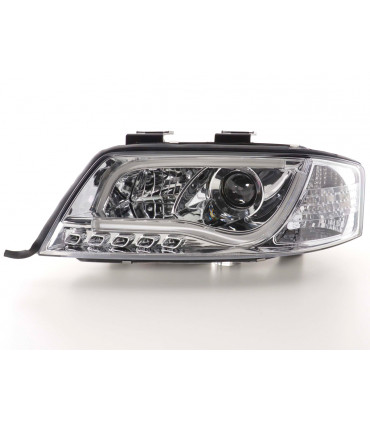 Phares - Phare Daylight LED DRL look Audi A6 type 4B 97-01 chrome…