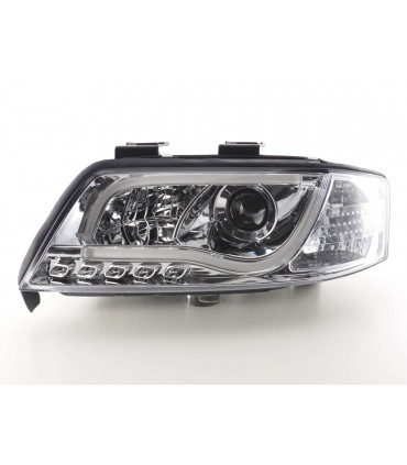 Fari - Luce diurna LED Luce diurna Luci diurne Audi A6 tipo 4B 97-01 cromato...