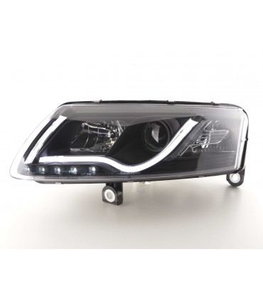 Phares - Phare Daylight LED feux de jour Audi A6 type 4F 04-08 noir…