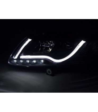 Phares - Phare Daylight LED feux de jour Audi A6 type 4F 04-08 noir…