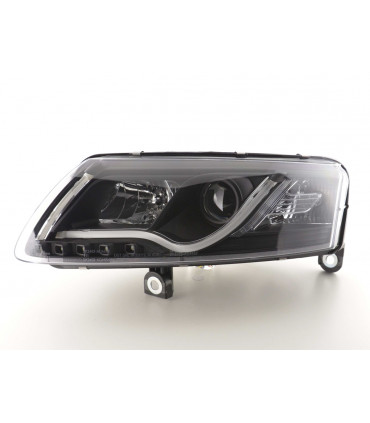 Phares - Phare Daylight LED feux de jour Audi A6 type 4F 04-08 noir…