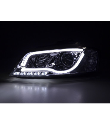 Fari - Luce diurna LED Luce diurna Luci diurne Audi A3 8P 08-12 cromo...