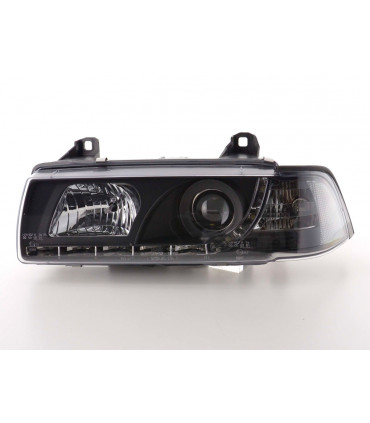 Fari - Daylight Faro anteriore a LED Luci di marcia diurna a LED BMW Serie 3 E36 Coupé 92-99 nero…