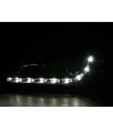 Phares - Phares Daylight Feux de jour à LED BMW Série 3 E36 Limo / Touring noir