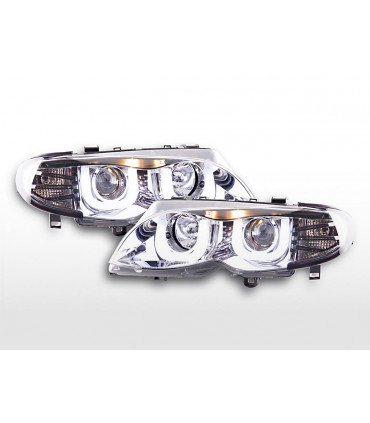 Fari - Daylight LED faro DRL look BMW Serie 3 E46 Limousine / Touring 02-05