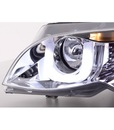 Fari - Daylight LED faro DRL look BMW Serie 3 E46 Limousine / Touring 02-05
