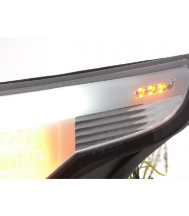 Fari - Fari Xenon Angel Eyes LED BMW Serie 5 E60 / E61 05-07 cromo…