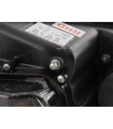Fari - Fari Xenon angel eye CCFL BMW 5er E60 / E61 03-04 nero per