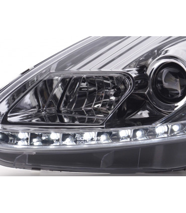 Fari - Daylight Fari LED luci diurne Fiat Grande Punto 199 05-08 cromo…
