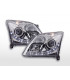 Fari - Luce diurna LED DRL look fari Opel Vectra C 02-05 cromato...