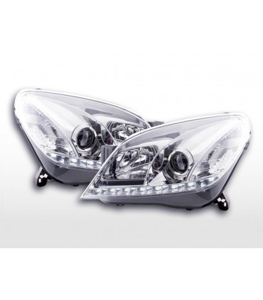 Fari - Luce diurna a LED Luce diurna Luce diurna Opel Astra H 04-09 cromata...