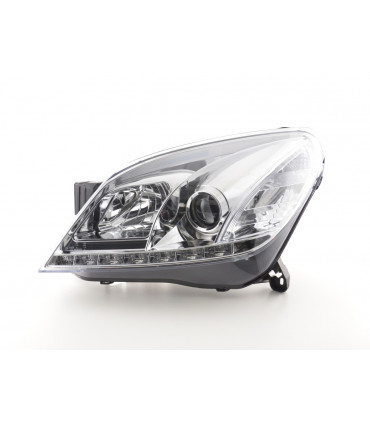 Fari - Luce diurna a LED Luce diurna Luce diurna Opel Astra H 04-09 cromata...