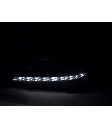 Fari - Luce diurna LED Luce diurna Luci diurne Opel Astra H 04-09 Nero...