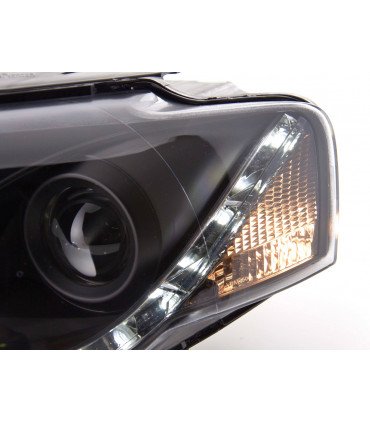 Fari - Luce diurna LED Luce diurna Luce diurna Luci diurne VW Passat B6 3C Nero...
