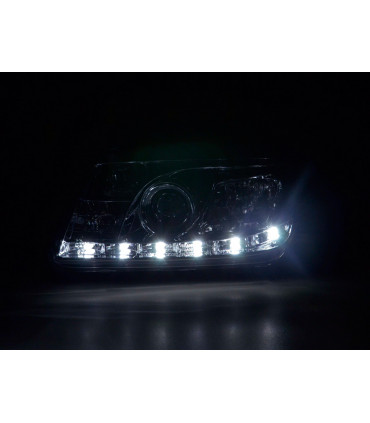 Fari - Luce diurna LED Luce diurna Luce diurna VW Bora 98-05 Cromato