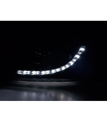 Fari - Luce diurna LED Luce diurna Luci di marcia diurna VW Bus T5 03-09 Nero...