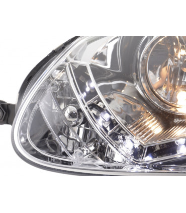 Fari - LED Luce diurna DRL look VW Golf 5 tipo 1K 03-08 cromato per