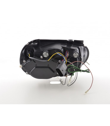 Phares - Phare Daylight LED look DRL VW Golf 4 type 1J 98-03 chromé pour