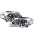 Phares - Phare Daylight LED look DRL VW Passat type 3C 05- chromé pour conduite