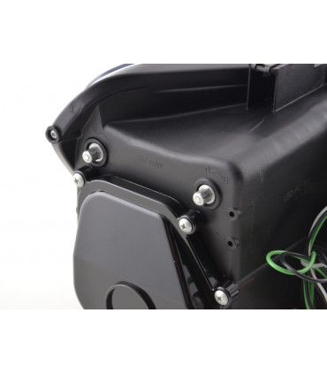 Fari - Luce diurna LED look fari DRL VW Polo tipo 6R 2010 - cromato per la guida