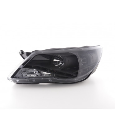 Fari - Luce diurna LED fari DRL VW Tiguan 07-11 nero per la guida