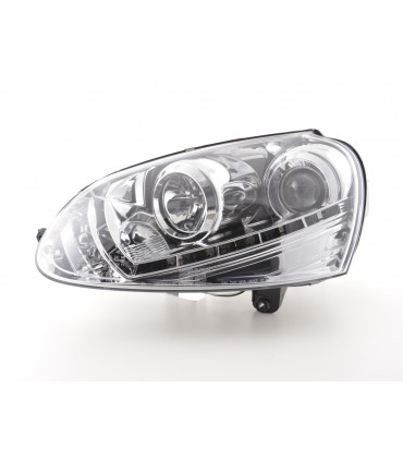 Fari - Luce diurna Faro a LED Luci di marcia diurna VW Golf 5 Tipo 1K 03-08 Cromato