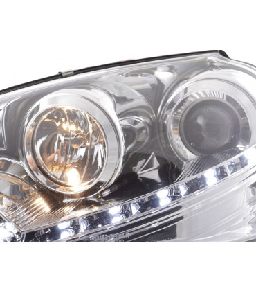 Fari - Luce diurna Faro a LED Luci di marcia diurna VW Golf 5 Tipo 1K 03-08 Cromato