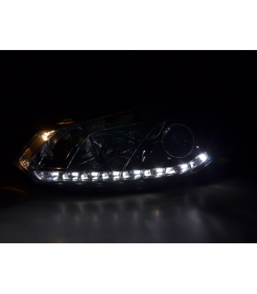 Fari - Faro diurno a LED VW Golf 6 Luci diurne a LED Tipo 1K 08- Cromato per