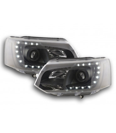 Fari - Luce diurna LED Luce diurna Luci diurne VW Bus T5 dal 2009 in poi nero...