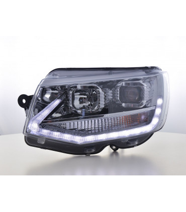 Phares - Phares Daylight LED feux de jour VW Bus T6 à partir de 2015 chrome…