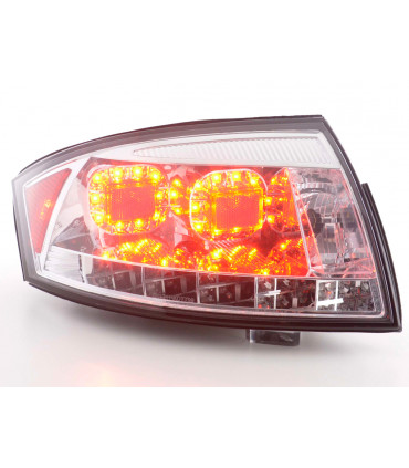 Fanali posteriori - Audi TT tipo 8N 98-06 kit luci posteriori a LED cromate per